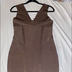 Brown dress